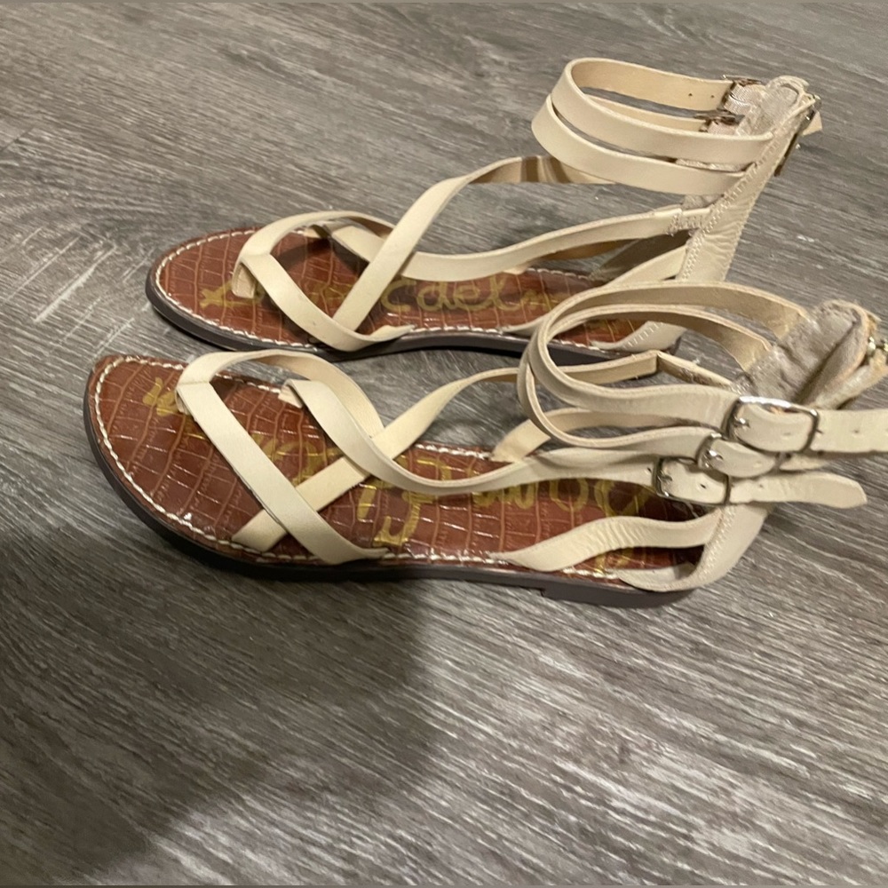 Women| Sam Edelman Womens Gallagher Split Toe Casual Ankle Strap - Picture 5 of 5